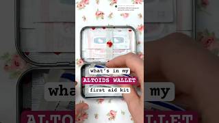 What to put in an ALTOIDS WALLET 🎀 first aid kit 🏥 diy diygifts minimakeup [upl. by Nylasej908]