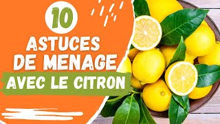 Citron  10 astuces pour faire briller toute la maison [upl. by Kei729]