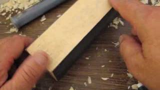 MAKING A STROP WITH CARDBOARD [upl. by Adamson]