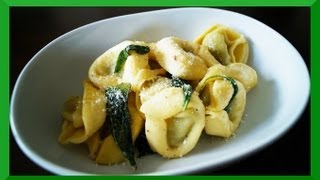 Tortellini o Pasta Nudeln mit Salbeibutter und Parmesan Rezept ganz einfach [upl. by Tyre]