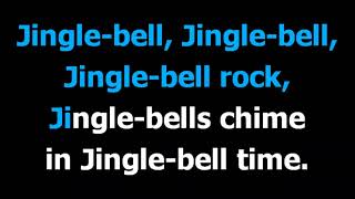 Jingle bell rock Joe beal and jim boothe Karaoke Lyrics [upl. by Kristoforo]