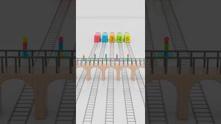 Train Engine Fun with Train Song  trainsongs [upl. by Darmit]