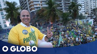 Onda Bolsonaro no Rio alavanca votos para Wilson Witzel [upl. by Suhploda]