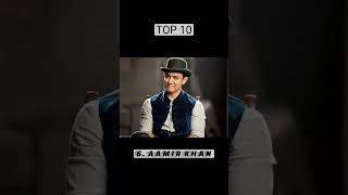 Top 10 Bollywood Actors In India 🇮🇳trending new trendingshorts shorts [upl. by Mcleroy]