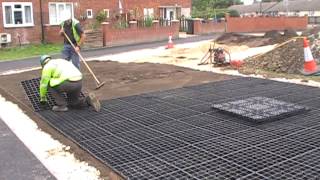 Car Park Surfacing and Parking Reinforcement With Gridforce [upl. by Udale]