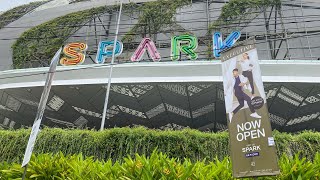 PARKIR MOTOR  MOBIL SENAYAN PARK MALL SPARK  AKSES PEJALAN KAKI [upl. by Herrle]