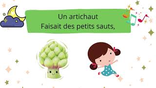 La ronde des légumes 🥬 Chansons enfants  Paroles et illustrations [upl. by Disharoon]