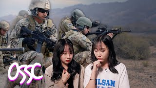 Koreans React To US Troops Footage For The First Time  𝙊𝙎𝙎𝘾 [upl. by Asecnarf]