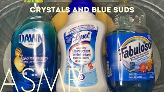 ASMR  Laundry Detergent Crystals amp Blue Suds 🐳 [upl. by Musihc224]