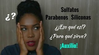 Sulfatos parabenos y siliconas ¿¡qué son [upl. by Earleen]