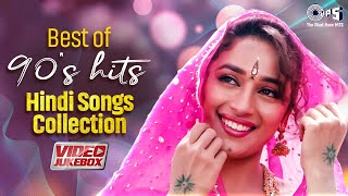 Best Of 90s Hits Hindi Songs Collection  90s Evergreen Songs  Hindi Love Songs Jukebox [upl. by Eednil]