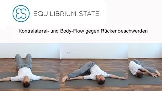 ESExercise Kontralateral und BodyFlow gegen Rückenbeschwerden für Faszienfitness [upl. by Dietz712]