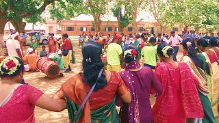 Jharkhand Wedding Celebration with Festive Nagpuri Chain Dance [upl. by Biddick]