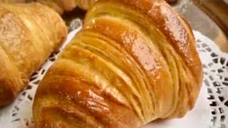 CROISSANT 🥐 SFOGLIATI LEGGERI e quotSemplificatiquot  TUTTI A TAVOLA [upl. by Mannos]