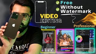 Best Video Editing App for Android and iPhone without Watermark Free⚡️ [upl. by Collie]