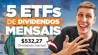 TOP 5 ETFs de Dividendos Mensais em Dólar para 2023 [upl. by Thordis]