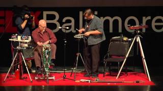 Experimental music John Berndt amp Neil Feather THUS at TEDxBaltimore 2014 [upl. by Nahshunn789]