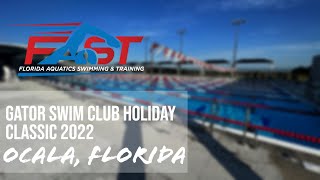 20221202 GATOR SWIM CLUB HOLIDAY CLASSIC  Friday Finals [upl. by Rokach]