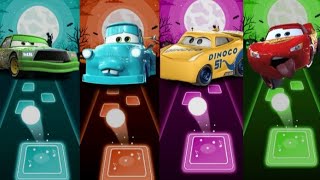 🏎️Tow Mater vs Dinoco King vsLightning Mcqueen vs Cursed Miss Fritter \ Coffin Dance [upl. by Ffirahs]