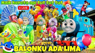 ONDEL ONDEL  BADUT JOGET 🤡 LIRIK LAGU NAIK KERETA API TUT TUT 🔴 LIRIK LAGU BALONKU ADA LIMA NONSTOP [upl. by Drawyeh]