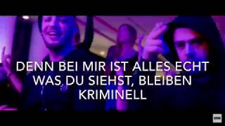 AZET ft ZUNA amp NOIZY  KRIMINELL  LYRICS [upl. by Ettena417]