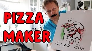 PIZZA selber machen  wie vom Italiener  Wie gut ist der Pizza Maker  DIY TipTapTube [upl. by Imim1]