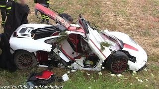 McLaren F1 Flips Over Aftermath CRASH [upl. by Nissy514]