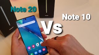 Samsung Galaxy Note 20 vs Note 10  مقارنة سريعة [upl. by Eldoree]