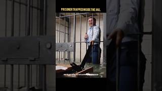 Prisoner trapped inside the jailactionmovies movierecap shorts [upl. by Stauffer170]