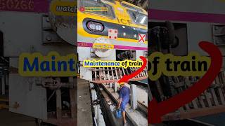 Maintenance of train  mumbai local train maintenance work  latest railway recruitment 2025 train [upl. by Saul62]