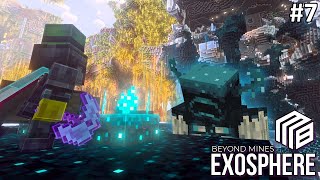 Defeating the WARDEN in BM Exosphere  Ep 7  survival minecraft modded [upl. by Aikkan152]