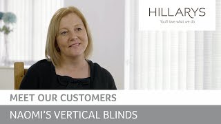 Hillarys Reviews  Naomis vertical blinds [upl. by Enilraep]