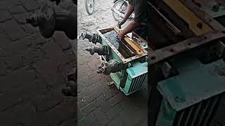 transformer repair 25KVA transformer shorts [upl. by Ailed]