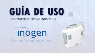 INOGEN ONE G3  Concentrador de oxígeno portátil [upl. by Amahs]