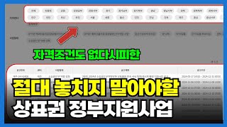 상표권 등록비용 80는 줄여주는 정부지원사업 [upl. by Nitsrek]