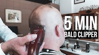 Volledig kaal scheren met bald clipper  5 min  Tino [upl. by Ingraham]