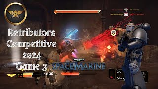 Space Marine 2024  Competitive Retributors PvP  Game 3 [upl. by Netta351]