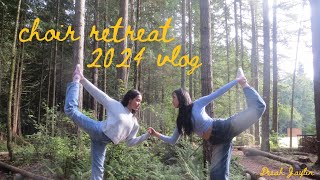 choir retreat 2024 vlog ⭐️🎤 [upl. by Friedrich713]