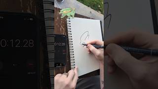 Trying to draw the Pokémon Electrike in 30 seconds [upl. by Eixam]