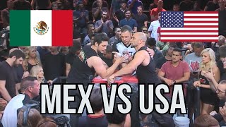 MEXICO VS USA  LUCHA DE BRAZOS  MIKE SELEARIS VS ALAN GUERRA [upl. by Pearline]