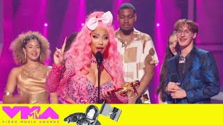 Nicki Minaj Accepts the Video Vanguard Award  2022 VMAs [upl. by Wengert366]