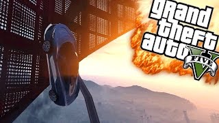 DE MOEILIJKSE WALL RIDE  GTA 5 Funny Moments [upl. by Enirehtahc]