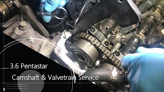 36 Dodge Jeep Chrysler Ram Camshaft Replacement [upl. by Etteyniv151]