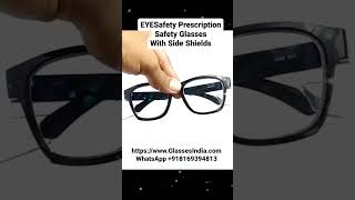 Best Looking Safety Glasses EYESafety Prescription Safety Glasses with Side Shields ES011 [upl. by Lehcer]