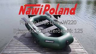 Ponton NawiPoland W220 zielony  ANMUReu [upl. by Llerrad]