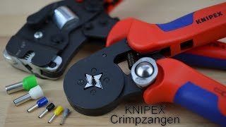 KNIPEX Crimpzangen im Vergleich  Aderendhülsen crimpen  Vorstellung amp Test [upl. by Yance]