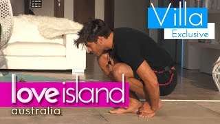 Justin makes friends with a butterfly  Love Island Australia 2018 [upl. by Ynattir]