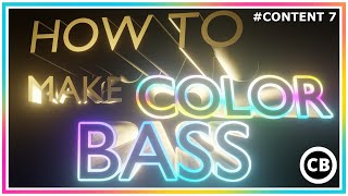 How To Make COLOR BASS  content 7 [upl. by Xela323]