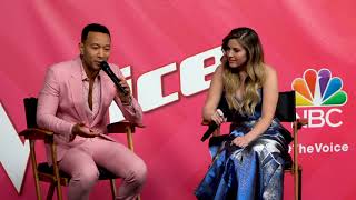 The Voice Winner Maelyn Jarmon and John Legend [upl. by Nairbal279]