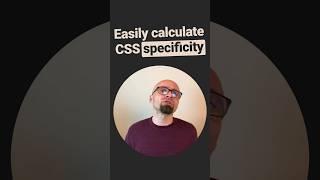 How To Easily Calculate CSS Specificity css specificity [upl. by Fates]